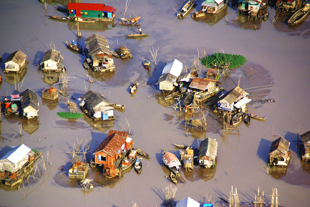 Floating Village in Cambodia
